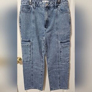 Miss Selfridge Straight leg Cargo Jeans